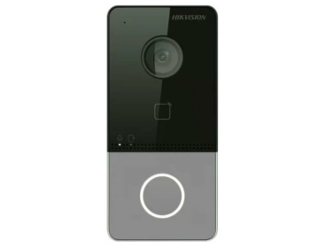 Видеопанель Hikvision DS-KV6103-PE1(C) CMOS серый