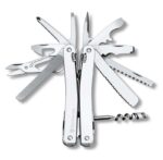 Мультитул Victorinox SwissTool Spirit X Plus Ratchet (3.0236.L) 105мм 36функц. чехол кож. серебристы