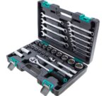 Набор инструментов, 1/2", CrV, пластиковый кейс 31 предмет// Stels