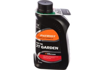Масло минеральное PATRIOT G-Motion 2Т GARDEN 1л