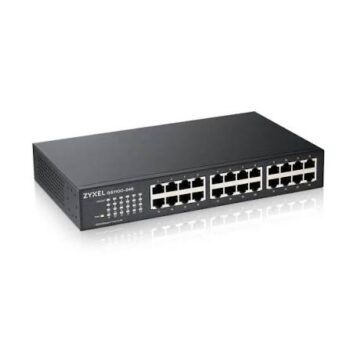 Коммутатор Zyxel GS1100-24E-EU0103F (L2) 24x1Гбит/с неуправляемый