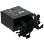 Блок питания Deepcool ATX 750W PF750 80+ white (20+4pin) APFC 120mm fan 6xSATA RTL