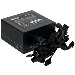 Блок питания Deepcool ATX 750W PF750 80+ white (20+4pin) APFC 120mm fan 6xSATA RTL
