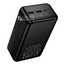 Аккумулятор внешний HOCO J165B 30000mAh чёрный