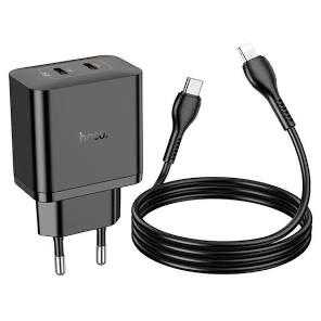 Сетевое зарядное устройство HOCO N77 PD45W чёрный