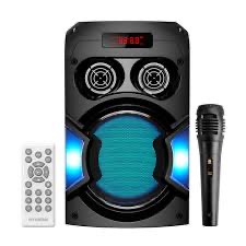 Минисистема Hyundai H-MC1220 черный 60Вт/FM/USB/BT/micro SD