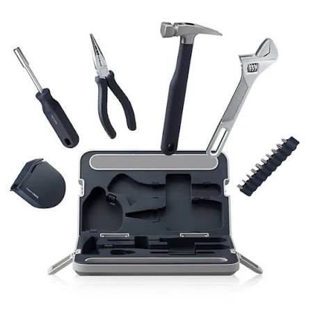 ee44acca9b23854684d9b145c4630ddb.jpg Набор инструментов HOTO Manual Tool Set (серый, QWSGJ002)