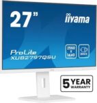 Монитор Iiyama 27" XUB2797QSN-B1 IPS Quad HD 2K (1440p) чер HDMI DP USB M/M HAS Piv 100Hz 350cd In