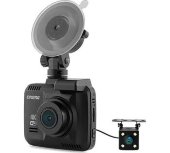 Видеорегистратор Digma FreeDrive 600-GW DUAL 4K черный 4Mpix 2160x2880 2160p 150гр. GPS NTK96660