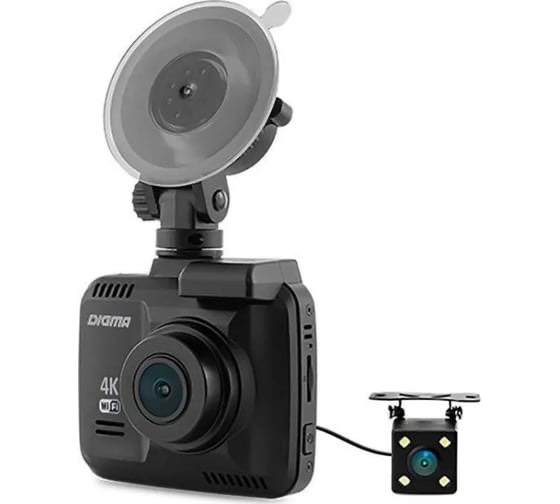 2a7ef20cff1c3e93bdc0250f7f72c02f.jpg Видеорегистратор Digma FreeDrive 600-GW DUAL 4K черный 4Mpix 2160x2880 2160p 150гр. GPS NTK96660
