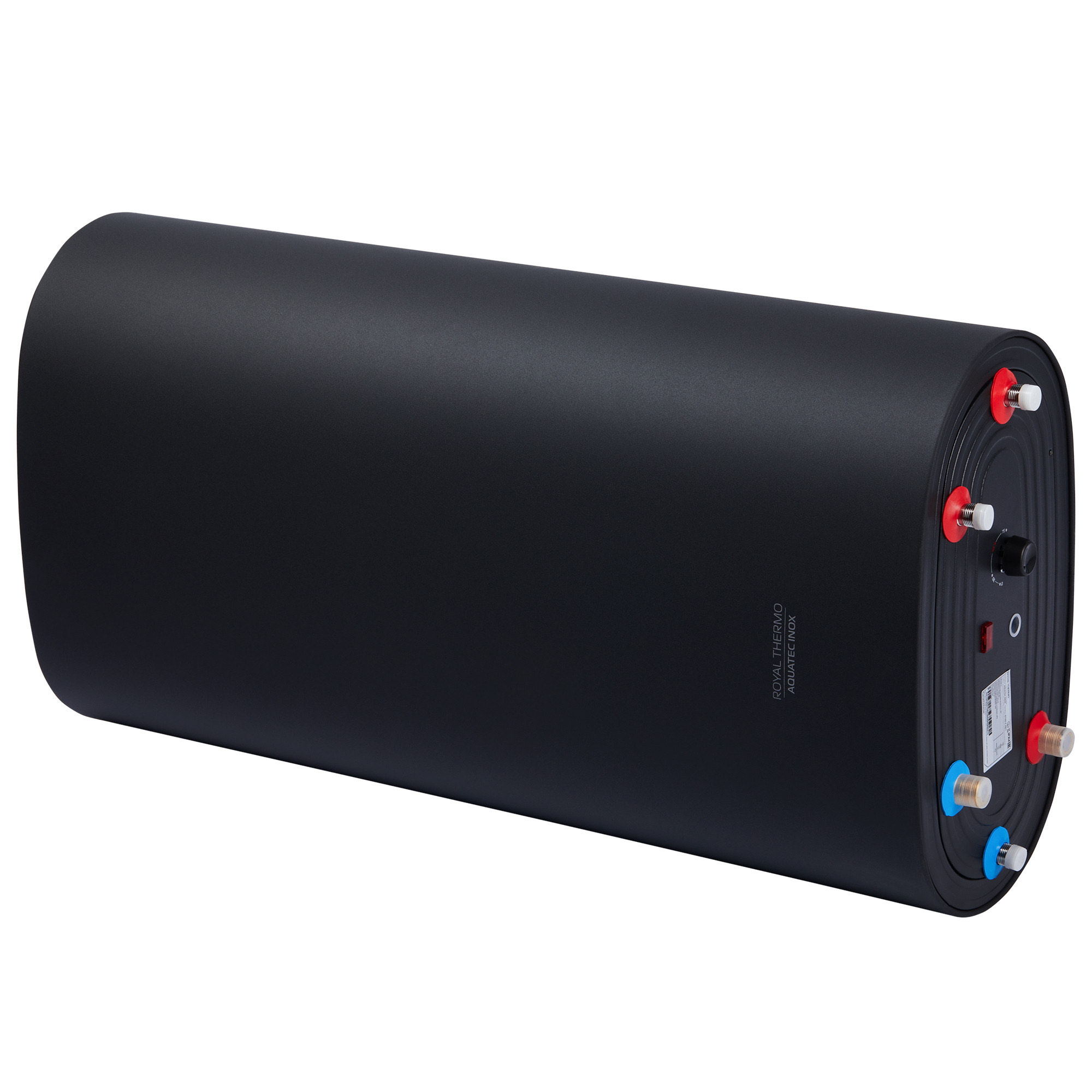 4da23aa54ea71749e6a355b4c62e2eb8.jpg Бойлер косвенного нагрева Royal Thermo AQUATEC INOX RTWX-F 100.1 GRAFIT настенный сухой ТЭН