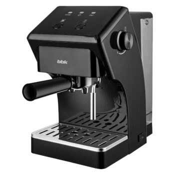 Кофеварка BBK BCM1502 черный, рожковая (Кофеварка рожковая)