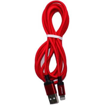 Кабель USB RECRSI M24 2м Lightning красный