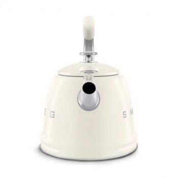 Чайник со свистком SMEG CKLW2001CR, кремовый