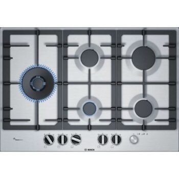Встраиваемая газовая панель BOSCH PCS7A5I90, нержавеющая сталь