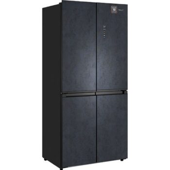 Холодильник Weissgauff WCD 450 Rock Glass NoFrost Inverter