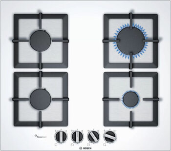 Встраиваемая газовая панель BOSCH PPP6A2B20O, белая
