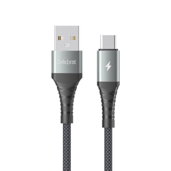 d9154b335989c273d49ff3126f3a420a.jpg Кабель Celebrat CB-38 2м Lightning чёрный