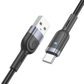 Кабель USB HOCO U117 Type-C чёрный