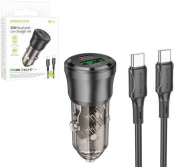 АЗУ BOROFONE BZ25 PD38W(1C1A) чёрный
