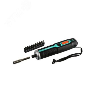 CD3404U2 Отвертка аккумуляторная Sturm!, 3,7В,USB-C,подсветка,индикат напр,набор бит,без ЗУ