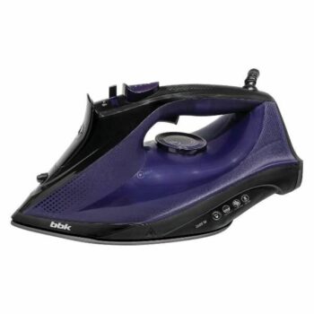 Утюг электрический BBK ISE-2413 черный/фиолетовый