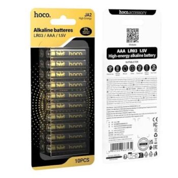 Батарейка HOCO JA2 AAA щелочный LR03(10PCS) чёрный