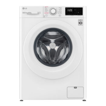 Стиральная машина LG F2V3GS3W кл.:A фронт. макс.:8.5кг белый инвертор