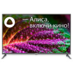 Телевизор LED Starwind 43" SW-LED43UG400 Smart Яндекс.ТВ стальной/4K Ultra HD/60Hz/DVB-T/DVB-T2/DVB-