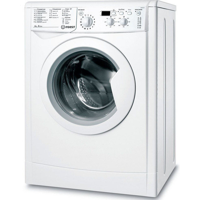 9b4cf569e95a29095ecf63fdaa1a429b.jpg Стиральная машина Indesit EcoTime IWSD 6105 (CIS).L кл.:A фронт. макс.:6кг белый