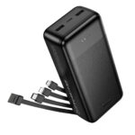 Аккумулятор внешний HOCO J163B with 4 cables 30000mAh чёрный