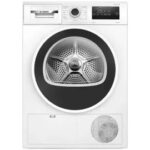 Сушильная машина Bosch Serie 8 WQB245BXME пан.англ. кл.энер.:A+++ макс.загр.:9кг серебристый