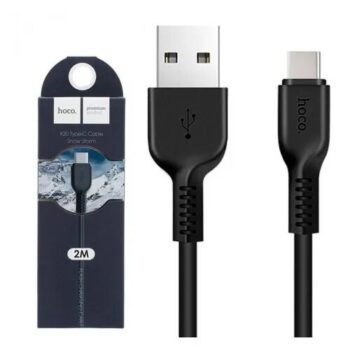 Кабель USB HOCO X20 Flash 2м Type-C чёрный
