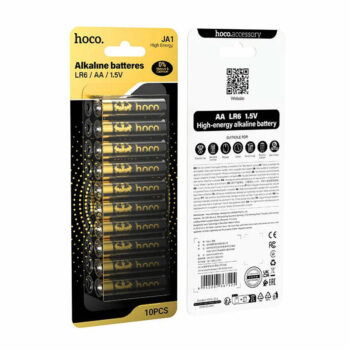 Батарейка HOCO JA1 AA щелочный LR6(10PCS) чёрный