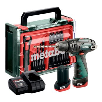 Дрель-шуруповерт Metabo PowerMaxx SB Basic Set аккум. патрон:быстрозажимной (кейс в комплекте) (6003