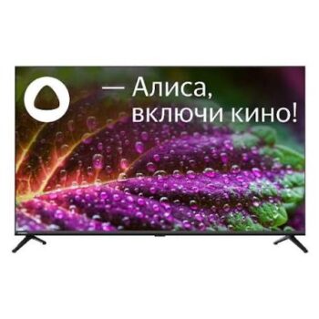 Телевизор LED Starwind 43" SW-LED43UG405 Smart Яндекс.ТВ Frameless черный/4K Ultra HD/60Hz/DVB-T/DVB