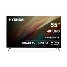 2bb4015bb75f771b17cbc4e52bc83075.jpg Телевизор LED Hyundai 55" H-LED55BU7009 Smart Android TV Frameless Metal черный/4K Ultra HD/60Hz/DVB