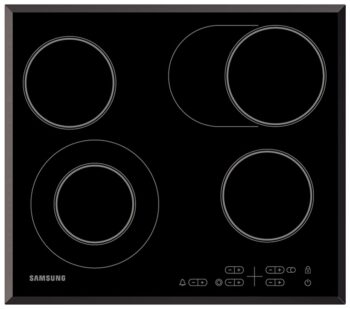 Варочная поверхность Samsung NZ64T3516QK/WT черный