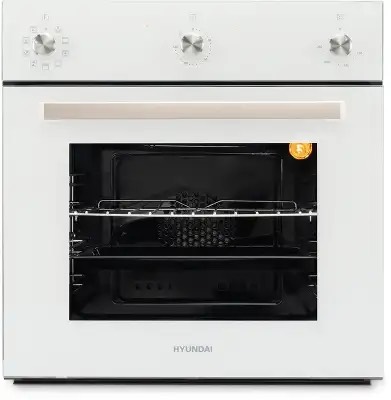 4b0046ef544e9e2dd6ce67d19a1de552.jpg Духовой шкаф Электрический Hyundai 6009.03 WG белый стекло