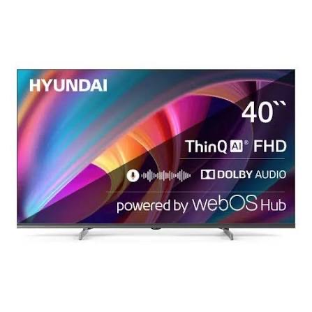 6c8e23e858ab52f40b2d97555c27cd88.jpg Телевизор LED Hyundai 40" H-LED40BS5100 Smart WebOS Frameless Metal черный/серый/FULL HD/DVB-T/60Hz/