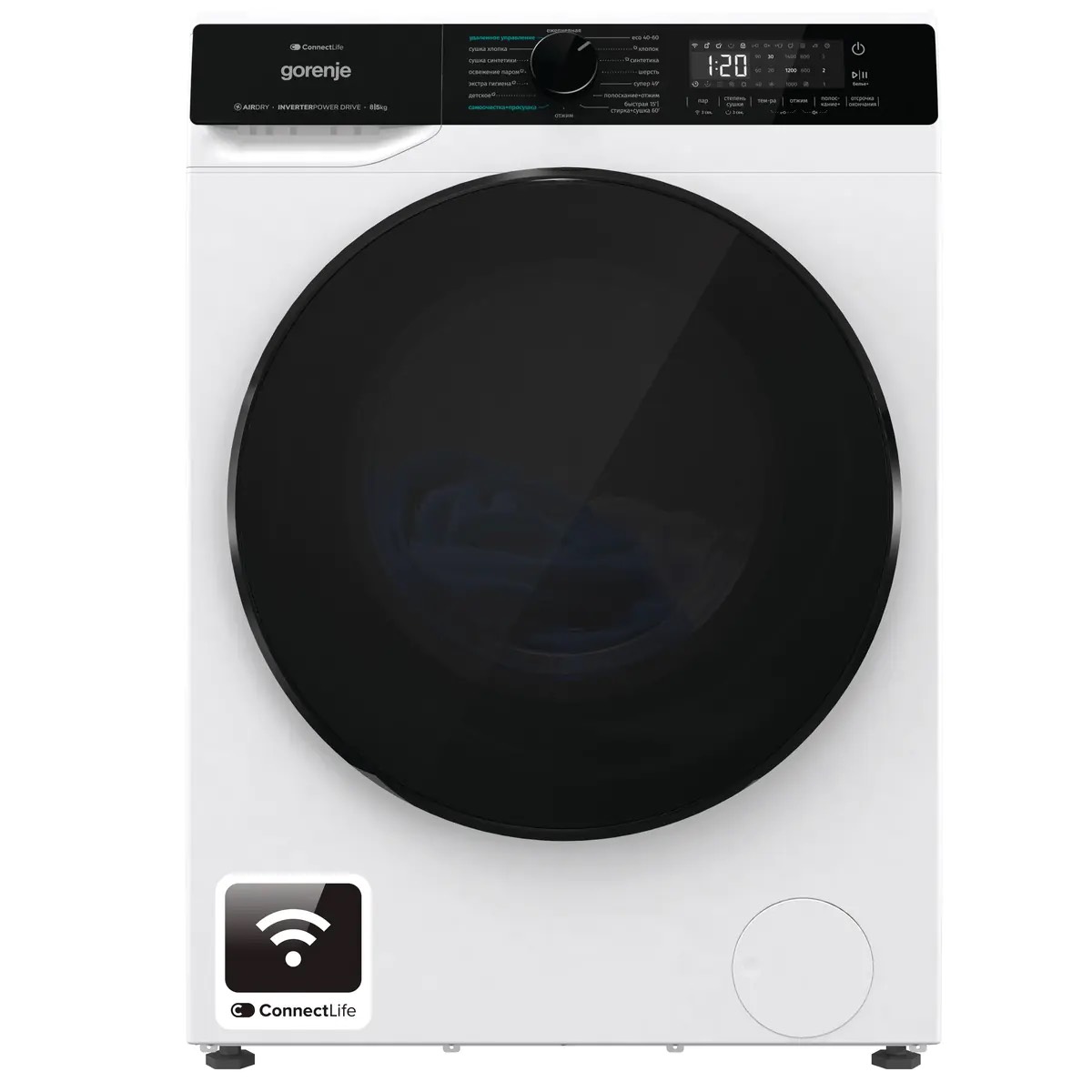 b54dfacc4084502d666da3f95981d916.jpg Стиральная машина Gorenje WD2PA854ADW/C кл.:A++ фронт. макс.:8кг (с сушкой) белый инвертор