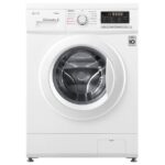 Стиральная машина LG F1296NDS0 кл.:A фронт. макс.:6кг белый инвертор