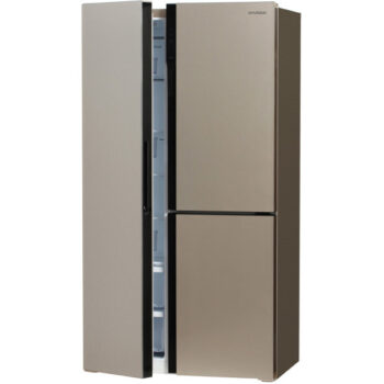 Холодильник Hyundai CS5073FV 3-хкамерн. шампань инвертер (CS5073FV ШАМПАНЬ СТЕКЛО)