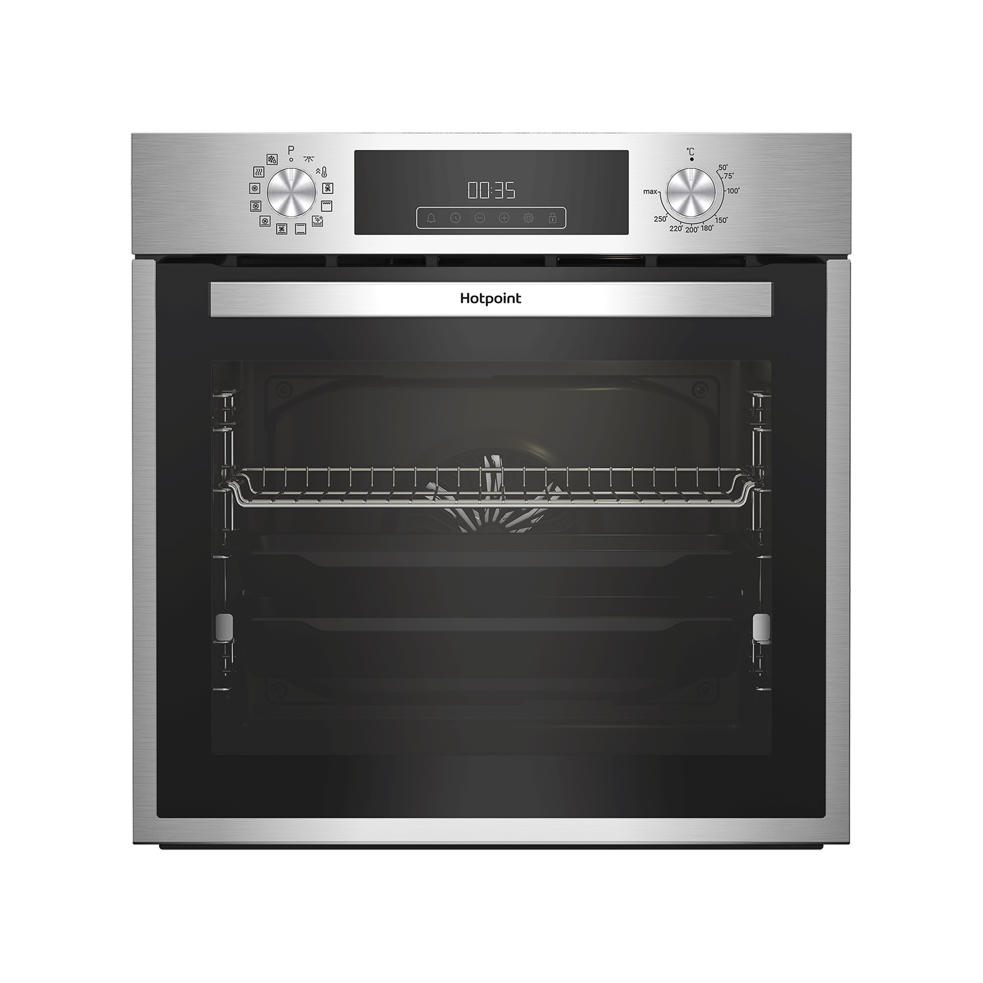 f15615b1c60729cac0c5557b8da54d2a.jpg Духовой шкаф Электрический Hotpoint HFE8 1231 JSH IX нержавеющая сталь