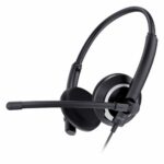 Наушники с микрофоном Acer OHW307 черный 1.8м накладные (ZL.HDSEE.002)