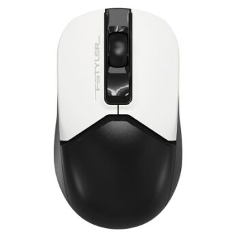 Мышь A4Tech Fstyler FG12 Panda белый/черный оптич. 1200dpi беспров. USB 3but