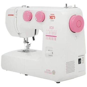 Швейная машина Janome 311PG белый/розовый