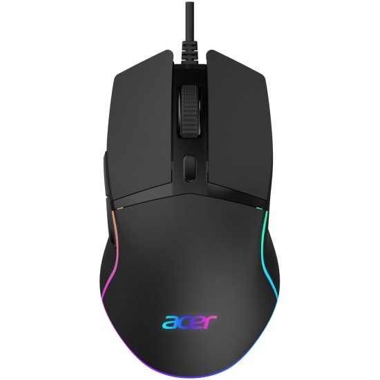 0505600662a5519628a8b44c8f0d63e1.jpg Мышь Acer OMW121 черный оптич. 6400dpi USB 6but (ZL.MCEEE.00U)