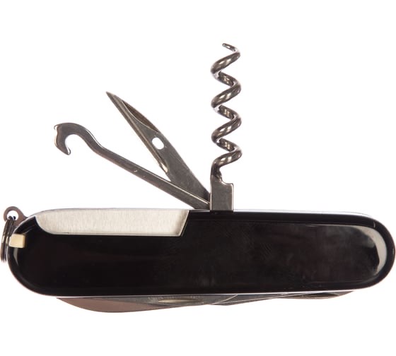 0601db53301ddff678e6e120895fe85e.jpg Нож перочинный Victorinox Climber (1.3703.3) 91мм 14функц. черный карт.коробка
