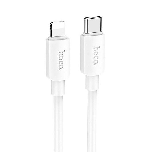 08238cfd8729c120cc87d43527125fec.jpg Кабель HOCO X96 IOS/TYPE-C WHITE
